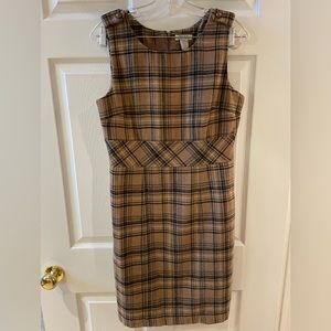 Alfred Sung wool plaid dress